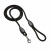 Adori Führleine Nylon Rund Schwarz - Hundeleine - 200X1.3 cm