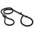 Adori Schleppleine Nylon Rund L/XL - Hundeleine - Schwarz