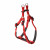 Adori Geschirr Nylon Soft Rot&Schwarz - Hundegeschirr - M