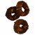 Timo Runde Kauwdonut - Hundesnacks - Ente 7 cm 70 g 1 Stück