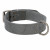 Adori Halsband Fettleder Mit Print Grau - Hundehalsband - 60x4,0 cm