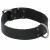 Adori Halsband Fettleder Mit Print Schwarz - Hundehalsband - 65x4,0 cm