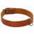 Adori Halsband Fettleder Mit Print Cognac - Hundehalsband - 60x3,0 cm