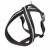 Adori Nylon Soft Geschirr Cross Schwarz&Reflektierend - Hundegeschirr - Xl
