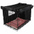 Adori Benchhülle Schwarz - Hundebox - 92.5x59.5x64.5 cm