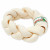 Farm Food Rawhide Dental Geflochtener Donut Rind - Hundesnacks - Groß