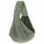 Wooff Carrier Teddy - Hundetragetasche - 22x20x60 cm Olivgrün