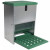 Olba Automatische Futtertrog - Futtertrog - 12 kg Grün Zink