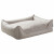 Maxxnobel Ultra Orthopädisches Sofa Lederoptik Beige - Hundesofa - Large