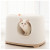 Petlux Clean Katzenklo 58x38x38 cm - Katzentoilette - Khaki&Weiß