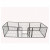 Adori 8-Eckiger Welpenlaufstall - Hundebox - 76x81 cm Grau