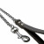 Adori Kettenleine Soft Griff Dunkelbraun - Hundeleine - 110x2.0 cm