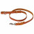 Adori Führleine Fettleder Mit Flecht Cognac - Hundeleine - 130x1.8 cm