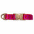 Dogguo Dg Halsband Rot&Lila - Hundehalsband - 28-40 cm