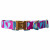 Dogguo Heart Collar Blau&Raspberry - Hundehalsband - 42-68 cm