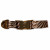 Dogguo Zebra Halsband Braun&Beige - Hundehalsband - 42-68 cm