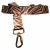 Dogguo Zebra Leine Braun&Beige - Hundeleine - 200x2.5 cm