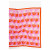 Dogguo Dl-Bandana - Hundekleidung - 55x55 cm Orange Rosa Beige Für Hunde Einheitsgröße