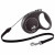 Flexi Black Design Seil M 5 m - Hundeleine - Silber&Schwarz