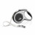 Flexi Rollleine New Comfort Tape M 5 m - Hundeleine - Schwarz & Hellgrau
