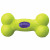 Kong Air Squeaker Bone Gelb - Hundespielzeug - Klein