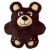 Kong Snuzzles Bear - Hundespielzeug - 23 cm Braun