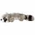 Kong Scrunch Knots Waschbär Grau - Hundespielzeug - Medium/Large